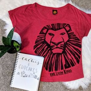 🛍️Disney | The Lion King red graphic tee